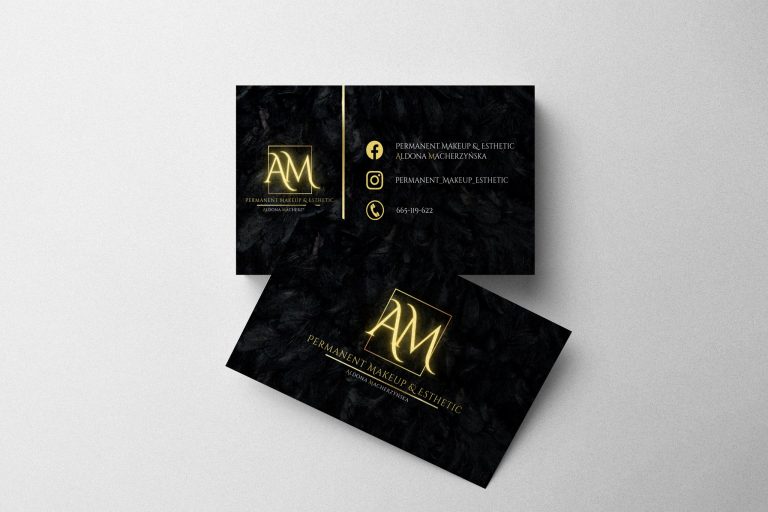 Wizytówki – Permanent Makeup A&M – Częstochowa
